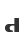 d