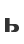 b