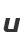 u