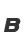 B