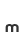 m
