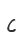 C