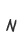 N