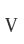 v