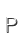 P
