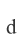 d