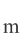 m