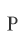 P