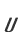 U