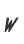 W