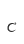 c