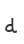 d
