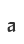 a