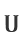 U