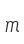 m