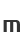m