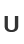 U
