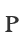 p