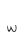 w