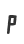 P