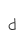 d