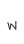 w