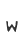 w