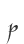 p