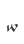 w