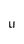 u
