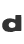 d