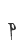 p