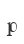 p