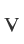 V