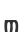 m