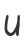 U