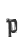 p