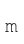 m