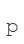p