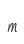 m