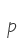 p
