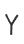 Y