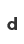 d