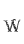 w