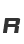 R