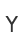 Y