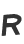 R