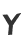Y