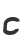c