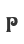 P